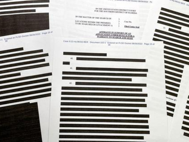 Bộ Tư pháp Mỹ: Hồ sơ ông Trump giữ có tài liệu tình báo