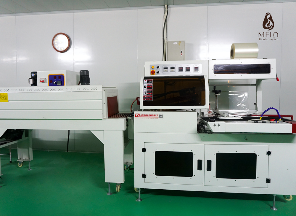 Hệ thống máy móc tân tiến, hiện đại nhà Mela