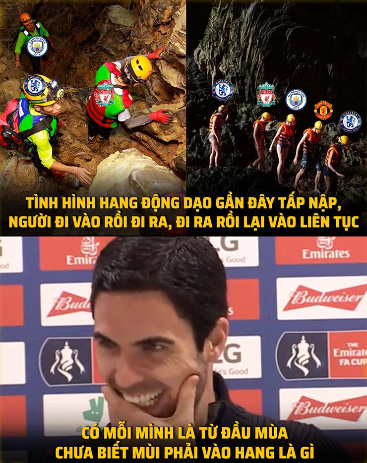 Người ta vào hang vui thế mà mình vẫn chưa được vào.