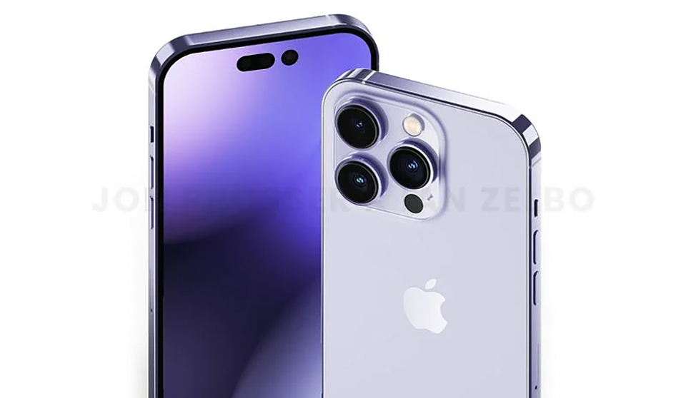 Ảnh concept iPhone 14 Pro.