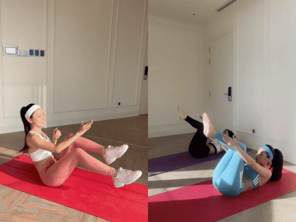 Phòng tập cũng vô cùng rộng rãi, sang
chảnh