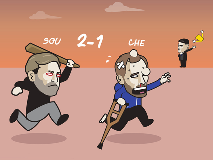 Tranh vui - Ảnh chế: Chelsea tiếp tục "sẩy chân" khiến fan ngán ngẩm