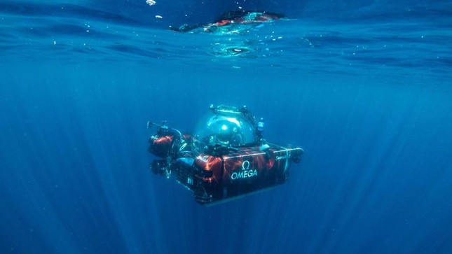 Tàu lặn Omega Seamaster 2. Ảnh: AP.