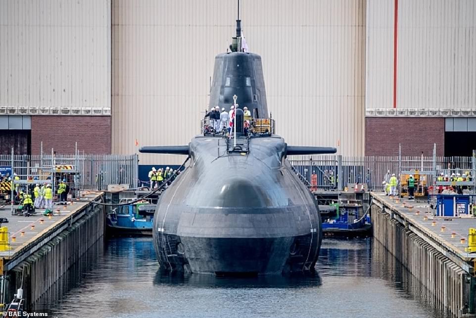 Hé lộ tàu ngầm tấn công hạt nhân hiện đại nhất của Anh trị giá 1,5 tỉ USD - 1