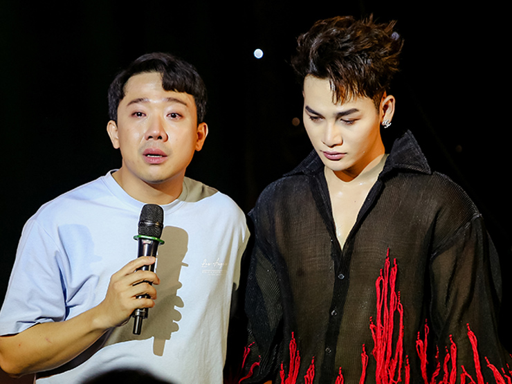 Ca nhạc - MTV - Trấn Thành khóc nức nở, nói 1 câu bất ngờ về Ali Hoàng Dương