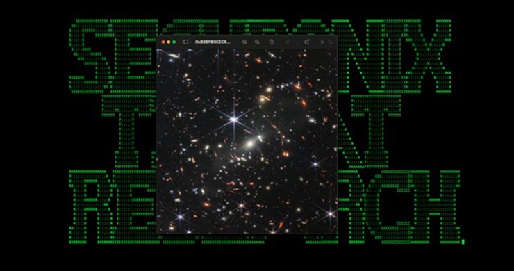 Từ một tác phẩm thiên văn, hình ảnh của kính James Webb trở nên vô cùng nguy hiểm - 1