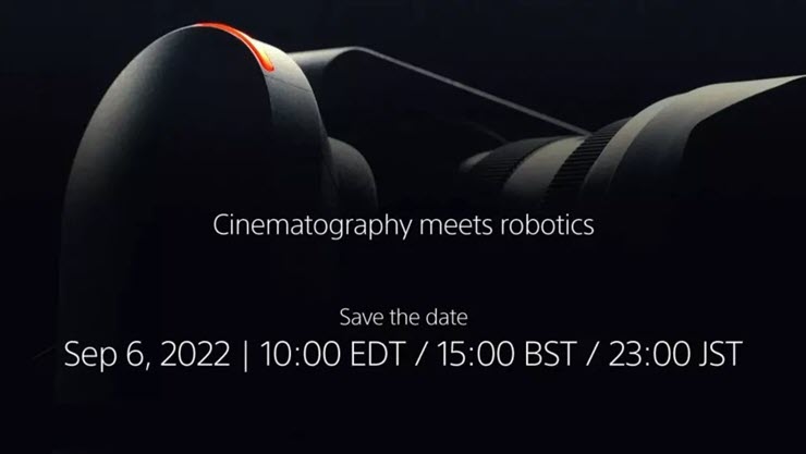 Sự kiện công bố máy ảnh mới của Sony đã xác nhận thời điểm vào ngày 6/9.