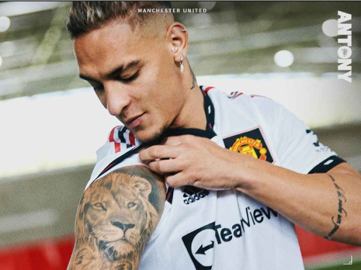 Bóng đá - Tân binh Antony khoe hình xăm cực chất ra mắt MU, tuyên bố hùng hồn với "Quỷ đỏ"