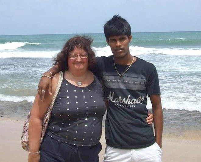 Bà Diane từng hạnh phúc bên người chồng trẻ Priyanjana