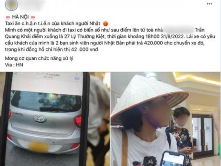 Tin tức trong ngày - Tin tức 24h qua: Hành động lạ của tài xế taxi trong vụ “chặt chém” giá cước gấp 10 lần