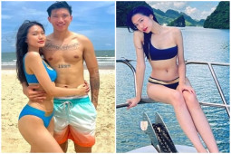 Đời sống Showbiz - "Vợ sắp cưới chủ tịch HN FC", bồ Đoàn Văn Hậu body đẹp như tượng tạc nhưng hiếm khi diện bikini