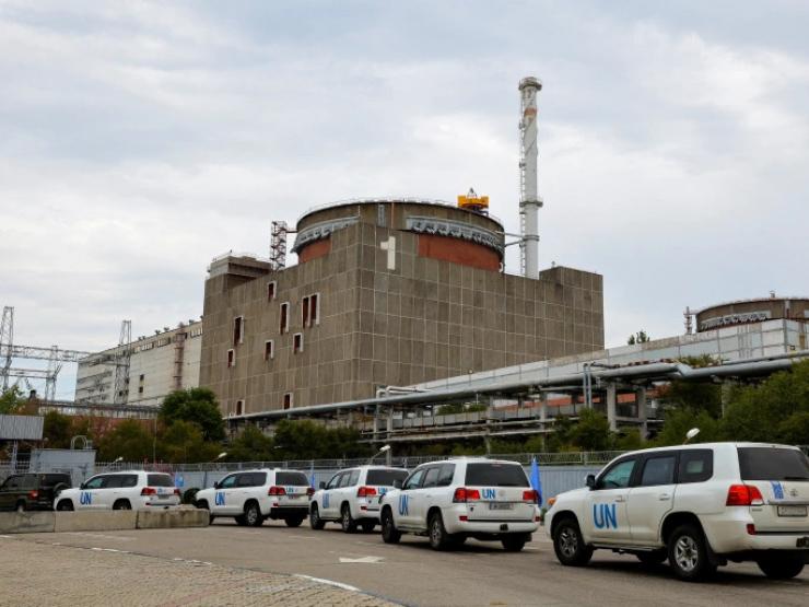 Ukraine thừa nhận tấn công xung quanh nhà máy điện hạt nhân Zaporizhia