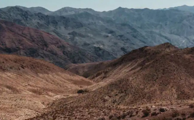 "Thung lũng chết" ở Mỹ. Ảnh: NDTV