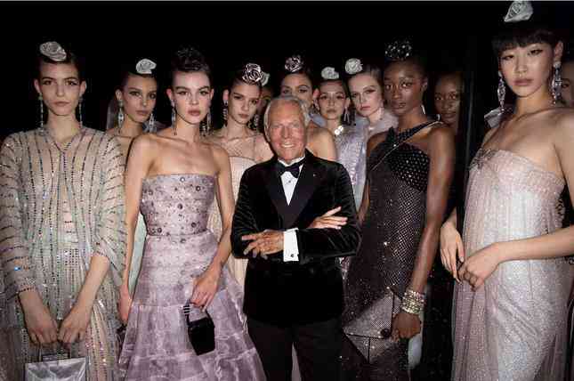 Giorgio Armani là một quý ông thanh lịch trong thế giới thời trang vốn nhiều quái tính.
