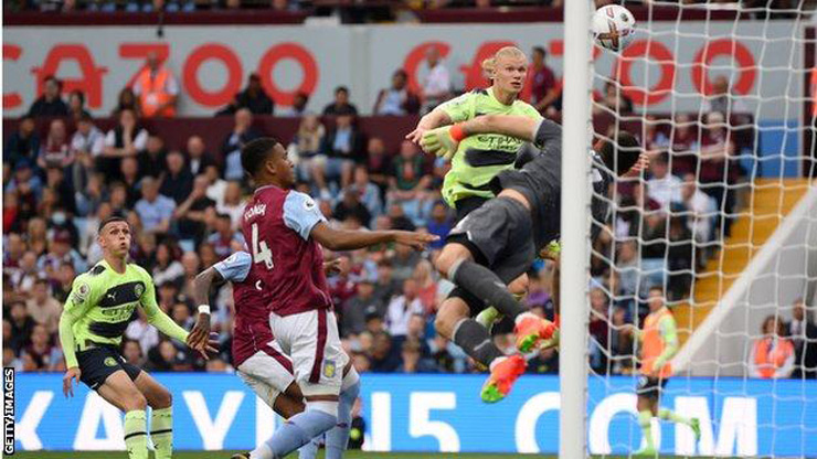 Haaland lập kỷ lục, Pep trách dàn sao Man City sút kém trước Aston Villa - 1