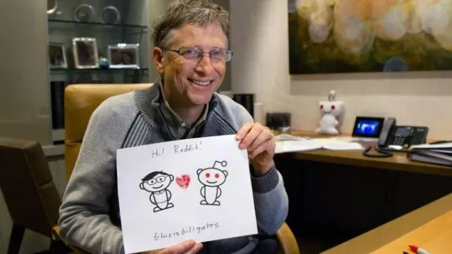 Tỷ phú Bill Gates cảm động khi nhận được thư của Katherine.