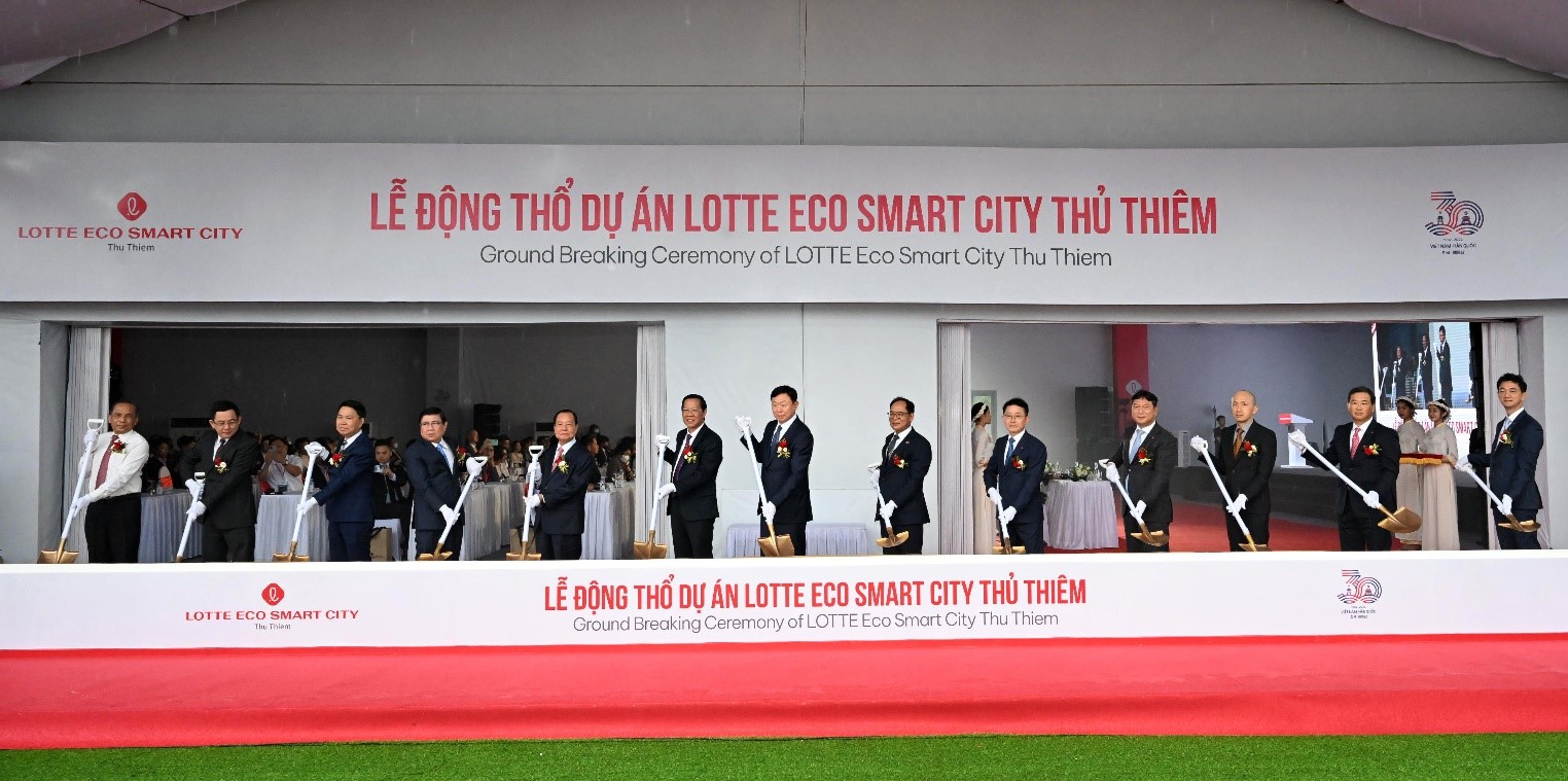 Tập đoàn LOTTE tập trung toàn bộ nguồn lực khởi động dự án LOTTE Eco Smart City Thủ Thiêm - 1