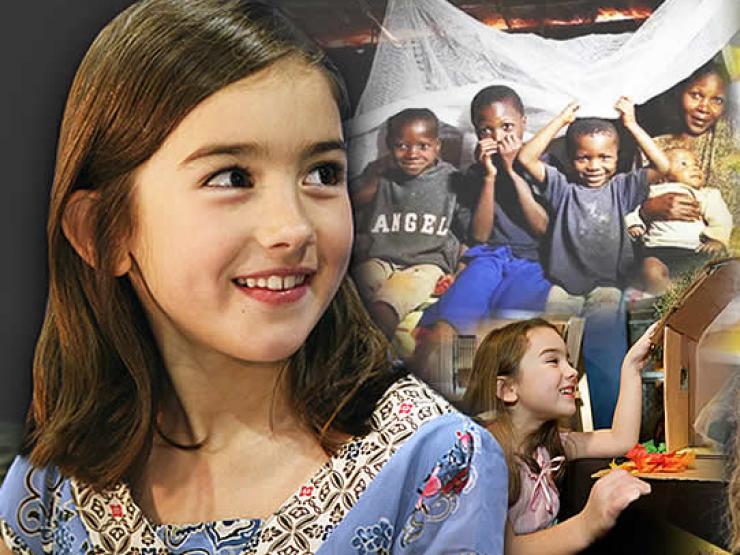 Bạn trẻ - Cuộc sống - Cô bé 5 tuổi xinh như "thiên thần" cứu sống hàng triệu trẻ em khỏi bệnh sốt rét