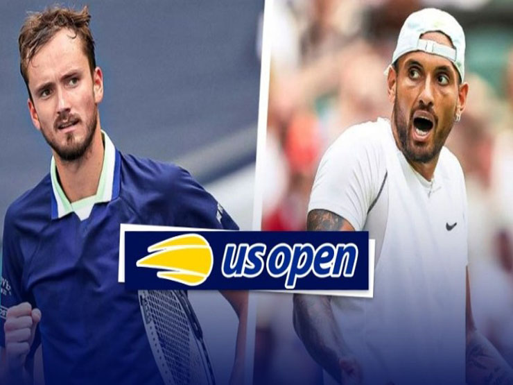 Video tennis Medvedev - Kyrgios: Đỉnh cao tie-break, chiến công gây chấn động (Vòng 4 US Open)