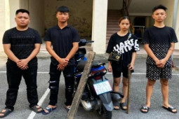 Pháp luật - Bắt 8 thanh niên chạy xe tốc độ cao hỗn chiến trong đêm ở Hải Phòng