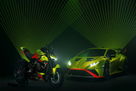 Trình làng siêu môtô 2022 Ducati Streetfighter V4 Lamborghini