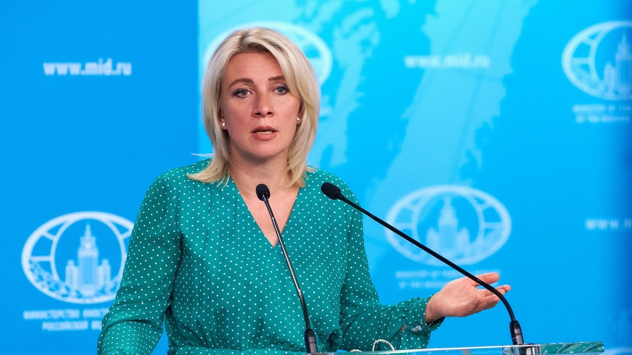 Phát ngôn viên Bộ Ngoại giao Nga Maria Zakharova.