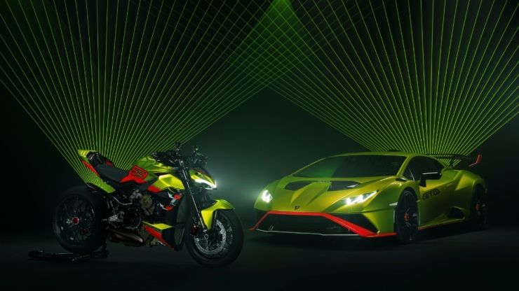 Trình làng siêu môtô 2022 Ducati Streetfighter V4 Lamborghini - 1