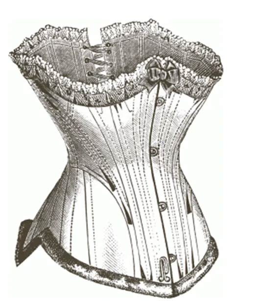 Áo corset được xem là món đồ giúp tăng thêm độ gợi cảm của chị em.
