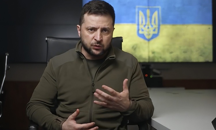 Tổng thống Ukraine – ông Zelensky (ảnh: CNN)