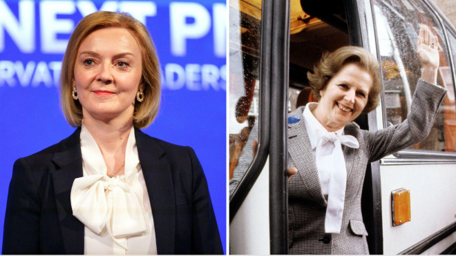 Bà Truss chưa bao giờ giấu giếm việc
bà là người hâm mộ nhiệt thành của "bà đầm thép" Thatcher. Tuy
nhiên, cách so sánh này không phải lúc nào cũng có lợi cho bà.