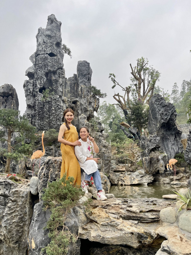 Là nơi cô đón tiếp bạn bè và tận hưởng cuộc
sống gần thiên nhiên.