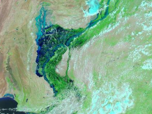 Đáng sợ như lũ lụt Pakistan: Từ đồng bằng thành hồ nội địa rộng 100 km