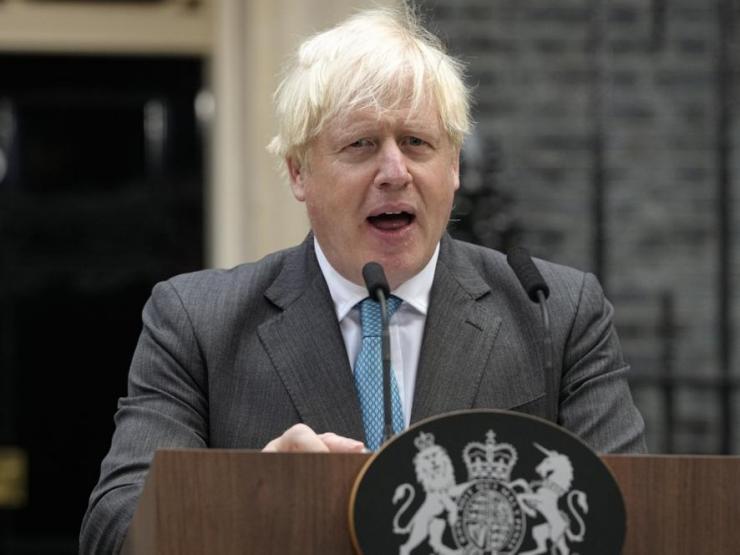 Sát giờ rời ghế Thủ tướng Anh, ông Boris Johnson ví mình là ”tên lửa đẩy” sắp rơi