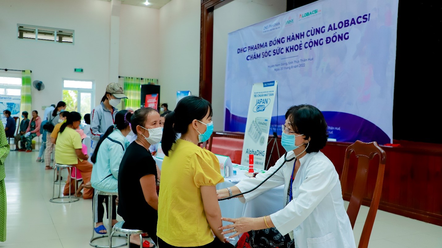 Dược Hậu Giang đồng hành cùng Alobacsi tổ chức chương trình khám bệnh phát thuốc cho người dân Huyện Nam Đông – Tỉnh Thừa Thiên Huế.