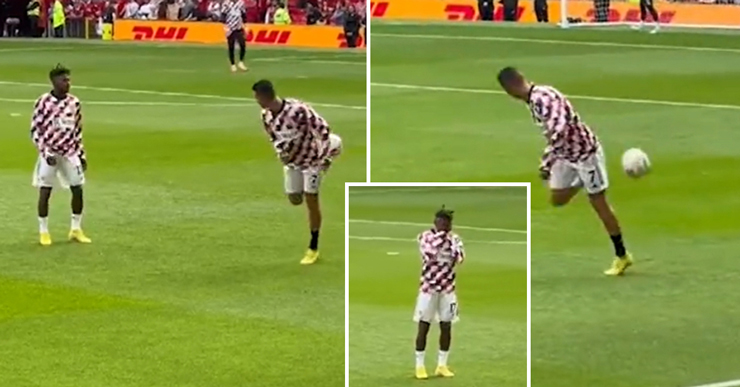 Ronaldo cho thấy cảm giác bóng không tốt khi thực hiện lỗi 2 tình huống kỹ thuật liên tiếp