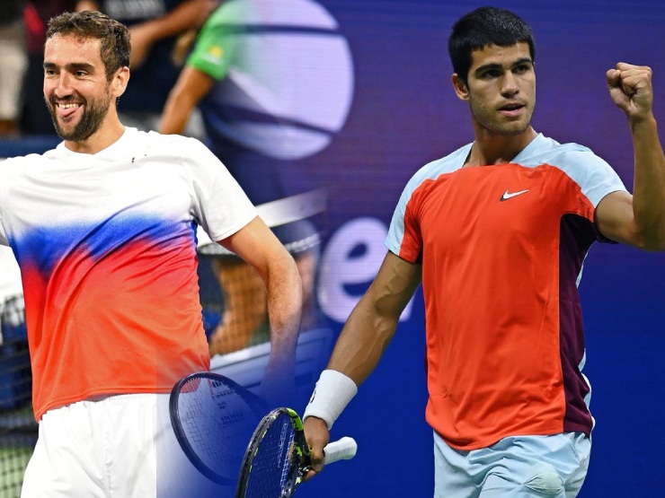 Thể thao - Video tennis Cilic - Alcaraz: "Lật kèo" liên tục, gần 4 tiếng nghẹt thở (Vòng 4 US Open)