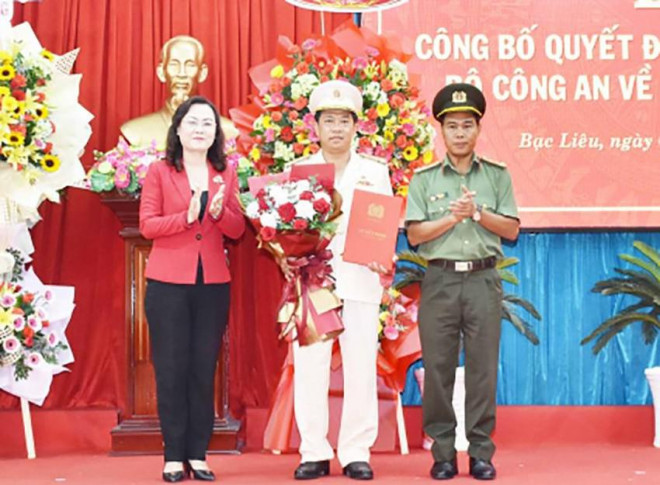 Công an tỉnh Bạc Liêu có tân phó giám đốc - 1