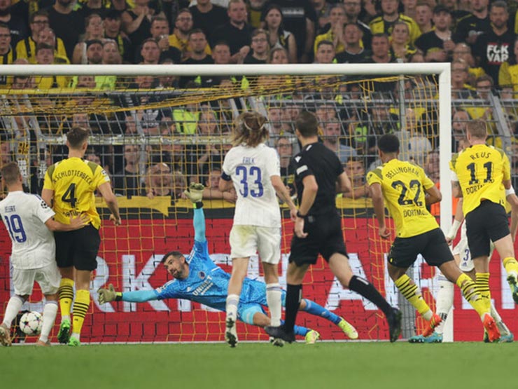 Video bóng đá Dortmund - Copenhagen: Đẳng cấp vượt trội, ”khóa sổ” phút 83 (Cúp C1 - Champions League)