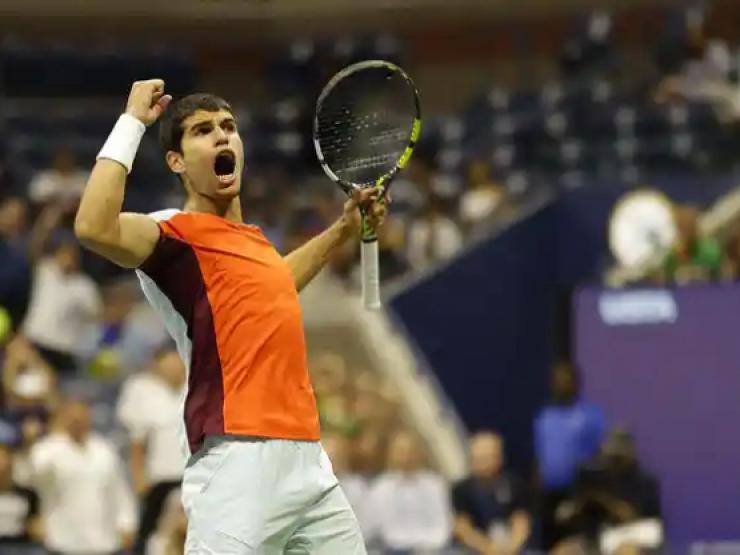 Thể thao - Clip nóng US Open: Alcaraz "bay như chim", loạt cứu bóng chân không chạm đất