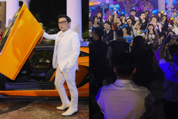 Nhạc - Quang Hà lái Lamborghini 70 tỷ, 1.000 khán giả Đồng Nai bất chấp mưa lớn kéo đến vây kín