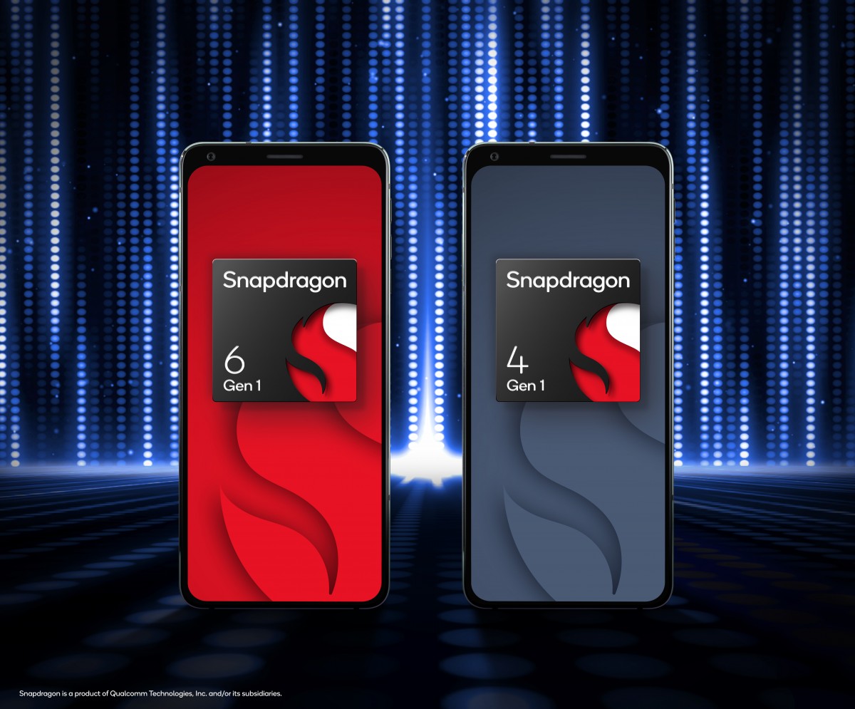 Qualcomm vừa trình làng&nbsp;chip Snapdragon 6 Gen 1 và Snapdragon 4 Gen 1.