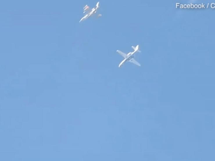 Thế giới - Video cuối cùng về "máy bay ma" chở 4 người rơi xuống biển Baltic