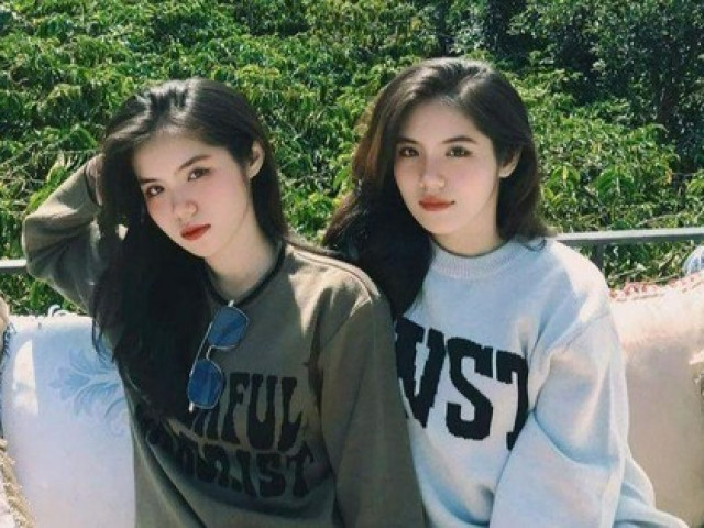 Bạn trẻ - Cuộc sống - Mê mẩn nhan sắc của cặp chị em song sinh người Gia Lai: "Mỗi người một vẻ mười phân vẹn mười!"