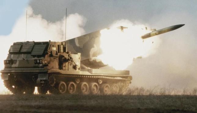 Hệ thống M270 khai hỏa. Ảnh: Lockheed Martin.