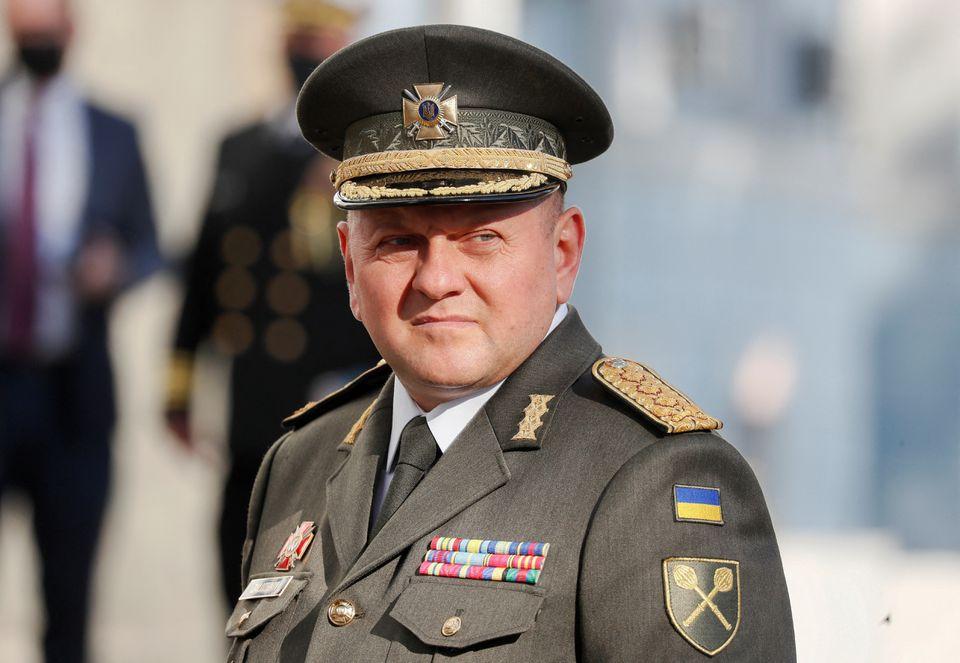 Tổng Tham mưu trưởng Các lực lượng vũ trang Ukraine – đại tướng Valeriy Zaluzhny (ảnh: Reuters)