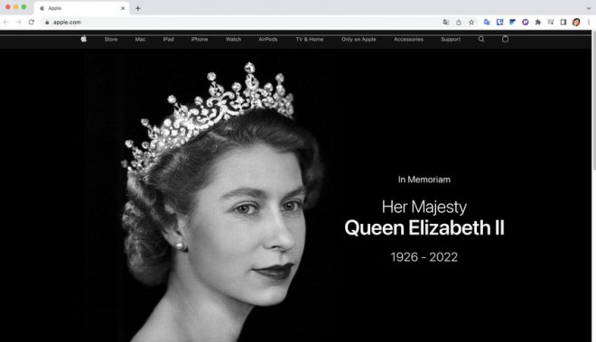 Vừa đổi giao diện đón iPhone 14, Apple vội đổi lần nữa để tưởng nhớ Nữ hoàng Elizabeth II - 3