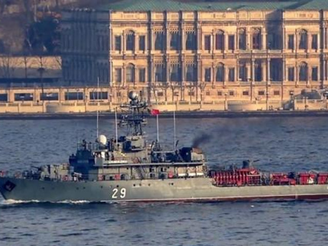 Thế giới - Tàu quân sự NATO trúng thủy lôi ở biển Đen