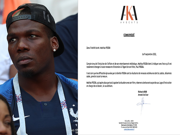 Bóng đá - Diễn biến mới nhất vụ Pogba bị tống tiền: Anh trai cựu SAO MU bất ngờ "quay xe"