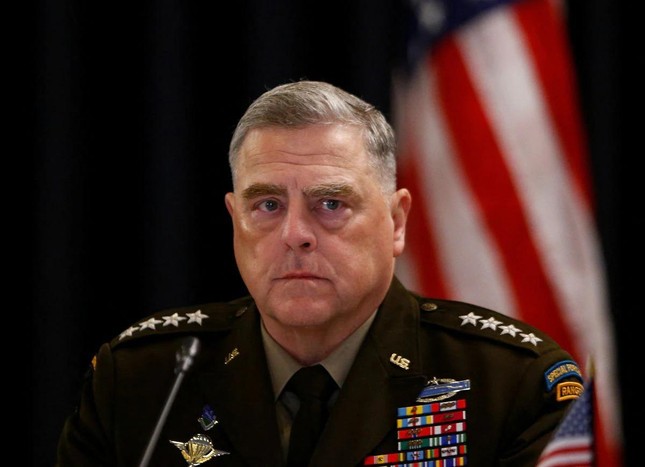Ông Mark Milley - Chủ tịch Hội đồng Tham mưu trưởng Liên quân Mỹ. Ảnh: Reuters