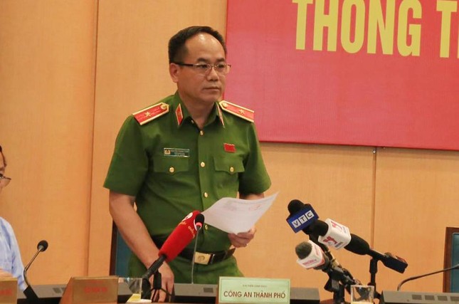 Thiếu tướng Nguyễn Thanh Tùng, Phó Giám đốc Công an thành phố Hà Nội. Ảnh: Đ.T